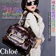 韩国Chloe手提单肩包通勤包B954咖啡色