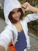 ayomi shop purchased oasis English official website synchronization of the original single-breathable essential sun of spring and summer clothing coat