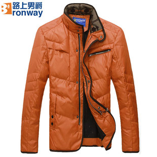  冬季新款男士轻薄款羽绒服 韩版短款保暖外套潮 羽绒服男正品清仓