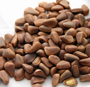  5冠 野生红松子250克(生品) 可以发芽的松籽 营养好坚果 2斤包邮