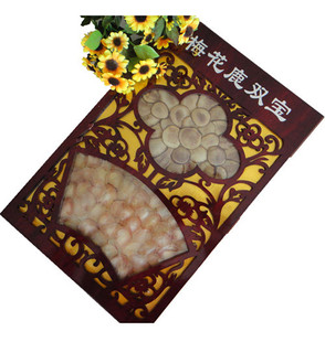  东北三宝 梅花鹿双宝礼盒/正品/内含鹿茸片+鹿鞭片 送礼特产首选
