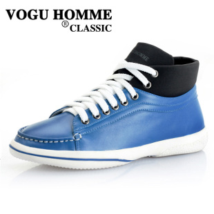VOGU HOMME spring/summer Vigo new daily leisure men shoes trend of Korean high boots W1070