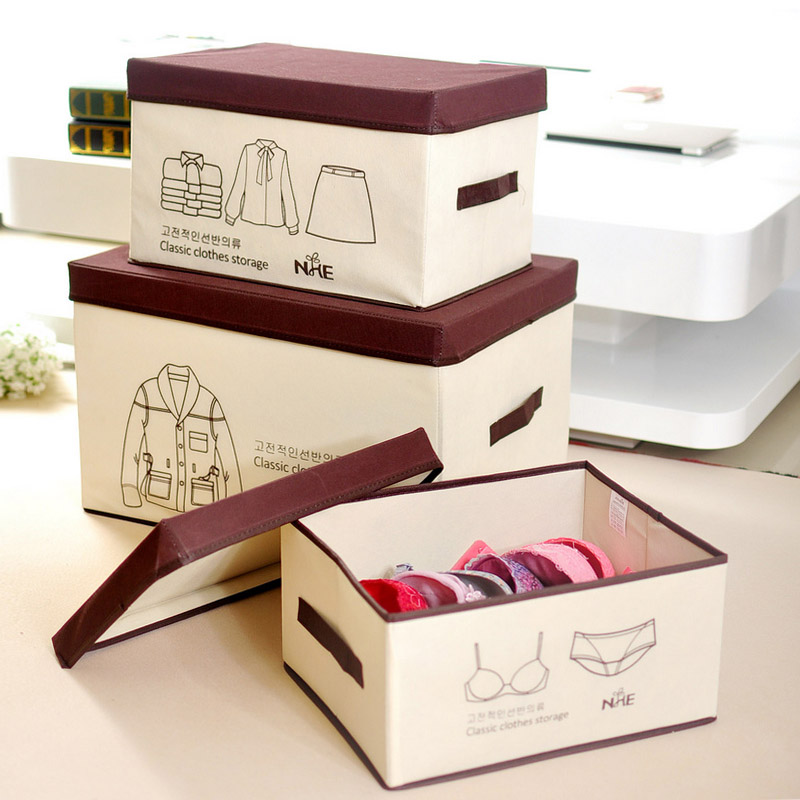 Carolina and Korean Simplicity Gallery Foldable Clothing quilt with cotton wadding storage box Finishing Box Storage box trumpetin the Storage consolidation , Home Storage appliances , Storage box , Storage box category - from Buy2taobao.com to provide professional Taobao agent buy service