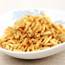 QS认证休闲零食 泰国炒米 即食香米糯米 很香很脆 牛肉味 250克