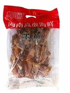  海南特产  椰园 墨鱼 400g