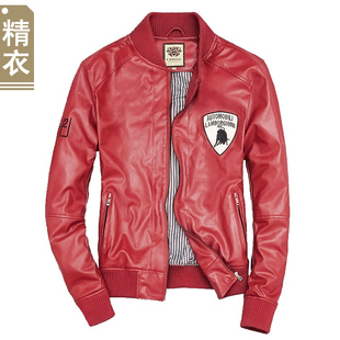  秋冬新款PU男式皮衣加厚棉皮衣男士外套大码修身潮流男装ZARA1212