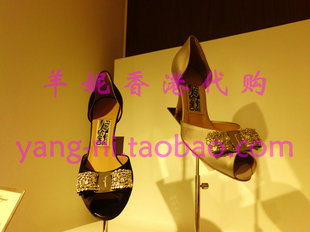 Ferragamo菲拉格慕2012新水晶鱼嘴高跟鞋BELINDA
