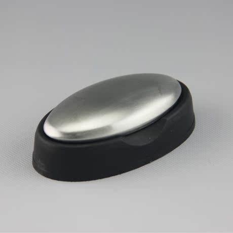 德国Plazotta鱼形钢皂不锈钢香皂肥皂椭圆形不