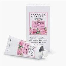冲皇冠瑰珀翠/瑰柏翠Crabtree;Evelyn蔷薇/玫瑰护手霜100ML-手部保养