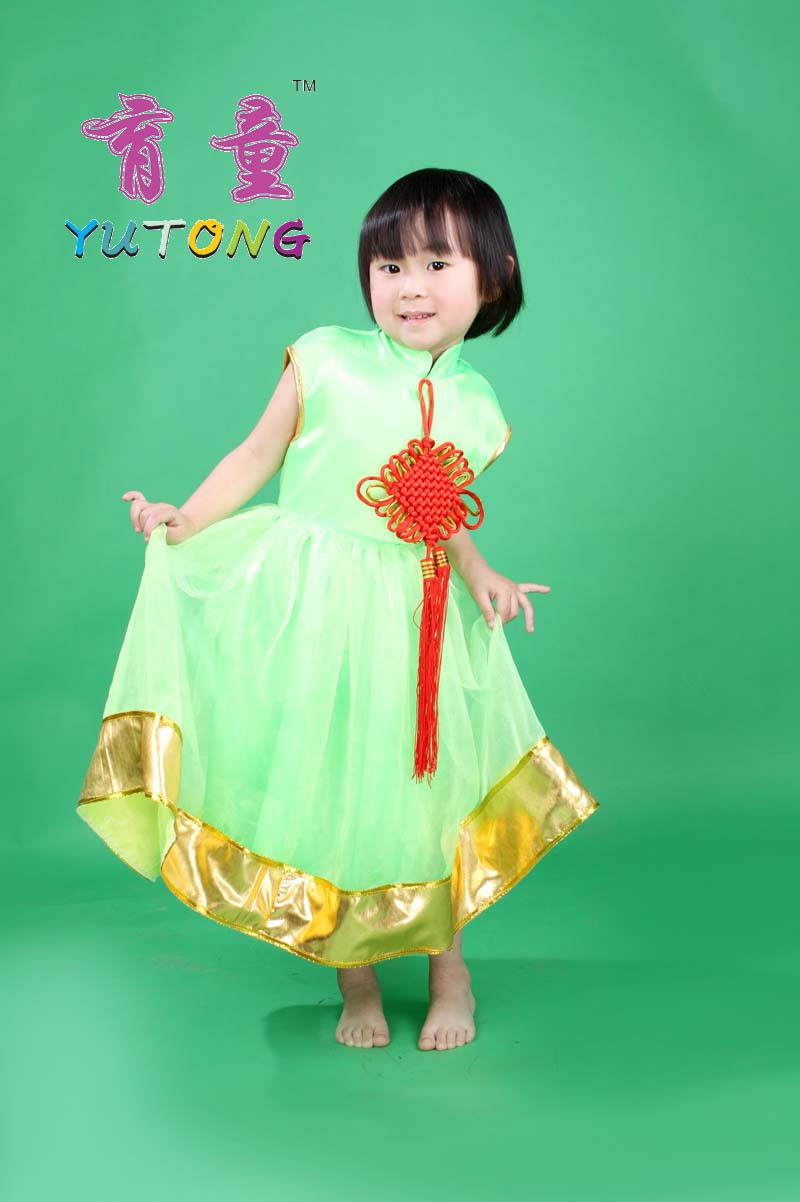 育童品牌儿童民族服装*幼儿舞蹈服装*儿童演出