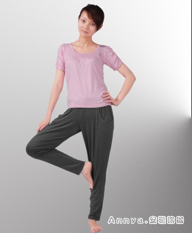 Anya Spring-sleeved Harem pants suit Yoga suit Fitness wear Aerobics clothing fat mm Thinner, more clothesin the Sports/Yoga/Fitness/Fans supplies , Yoga , Yoga clothes category - from Buy2taobao.com to provide professional Taobao agent buy service
