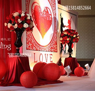  灯笼/纸灯笼/大红灯笼/婚庆纸灯笼/春节晚会装饰用品灯笼批发40CM