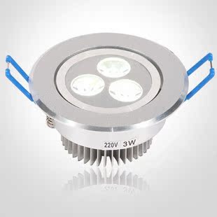 Perindopril 3 watt high power LED ceiling lights (Taiwan chip) precision aluminum lighting lamps 5,068