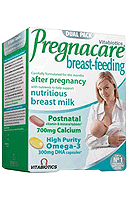 正品包邮送礼英国Pregnacare维他补孕哺乳/发奶复合维生素DHA钙