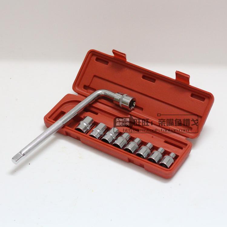 10 Sleeve wrench Automobile Service Dedicated Sleeve Set Six flower Sleeve Setin the Hardware/Tool , Hand Tools , Tool Packs , Packs category - from Buy2taobao.com to provide professional Taobao agent buy service