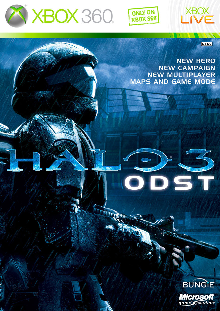 xbox360游戏 光环3:空降兵 halo 3 odst 中文 全区 威宝 100%