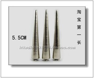  超长9*55MM朋克柳钉PUNK皮衣纯铜钉子弹头尖钉diy铆钉配件PUNK-J1