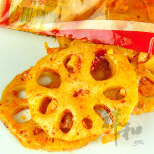  与美 烧烤藕片70克 爽脆可口下饭 四川成都特产 零食品小吃
