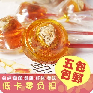  80后怀旧零食 酸糖果 夹心硬糖休闲小吃 台湾风味芒果话梅棒棒糖
