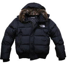 强货！09冬季原单 THE NORTH FACE 毛毛领 顶级羽绒服外套