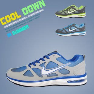   秋冬男式FREE赤足保暖网面跑步鞋休闲缓震气垫大码运动鞋