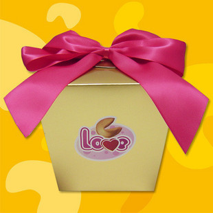  爱情幸运饼干love礼盒 特色零食品牌签语饼 情人节日生日创意礼物