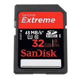 SanDisk闪迪 Extreme HD Video SDHC32GB相机卡Class10