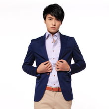 ziozia 2012春季新品 男士韩版修身高端商务休闲西服 AS1A901