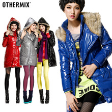 (冬)6折体验 OTHERMIX 毛领连帽亮面 两穿羽绒服 12V40018