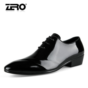  零度ZERO男鞋 新品正装皮鞋 头层牛皮商务男鞋正品手工皮鞋低帮鞋