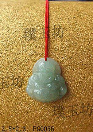 天然A级翡翠平安佛玉佛弥勒佛包邮快递 工厂年末亏本清仓促销