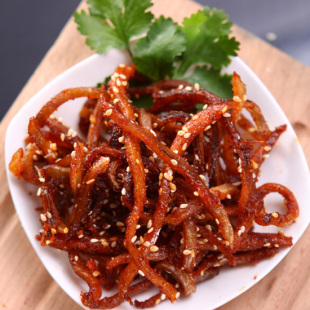  零食海鲜特产熟食香辣鳗鱼丝片条芝麻孜然味小吃满食品200元包邮
