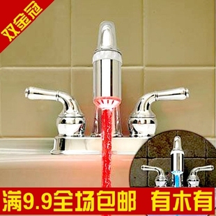Creative home LED faucet color changing light magic faucet light, creative home novelty-decorative