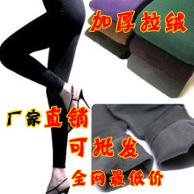 满就包 2011拉绒打底裤秋冬九分踩脚连脚女士女裤子 春秋冬