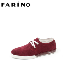 FARINO/法雷诺牛皮57592D男鞋2012夏季暗红色