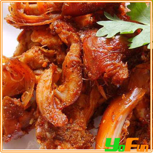  手撕麻辣烤兔150克 现做现卖 越嚼越香 号称美容肉私房菜满78包邮