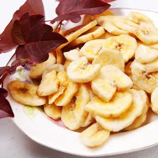  【叭叭嘴进口】菲律宾 原味香蕉片 香蕉干200g 营养美味首选零食