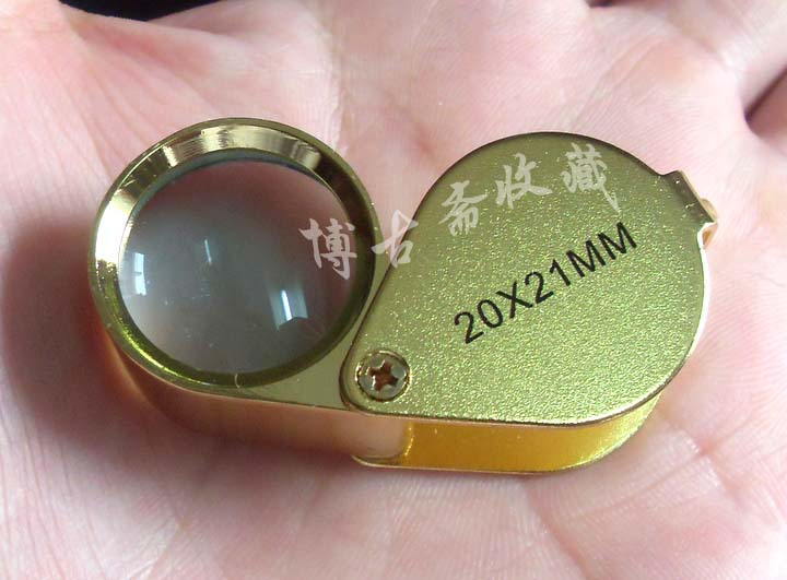 【钱缘正品】金色20倍宝石放大镜/珠宝放大镜/鉴定仪器在类目 电子词典/电纸书/文化用品, 绘图测量用品, 放大镜中 - 来自Buy2taobao.com提供专业的淘宝代购服务