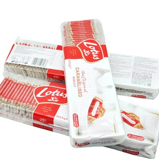  比利时原装进口饼干 和情焦糖饼干312.5g 50片独立包装 进口零食