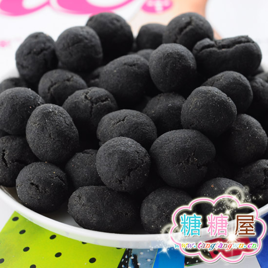 海龙王竹炭花生...