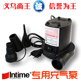 义乌商王 INTEX电动抽气泵 3风嘴 2用充气泵 真空袋抽气泵