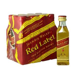 【洋酒】Johnnie Walker Red Label尊尼获加红方酒版（塑胶瓶）