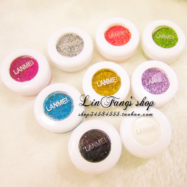 Cosmetics Colorful little bright powder Eye shadow whole body Brighten Highlight Glitter powder Nail Glitterin the Makeup/Perfume/Beauty tools , Eyeshadow category - from Buy2taobao.com to provide professional Taobao agent buy service