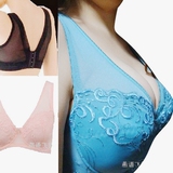 2件包邮大码大杯聚拢收副乳全罩杯背心文胸 特大码内衣