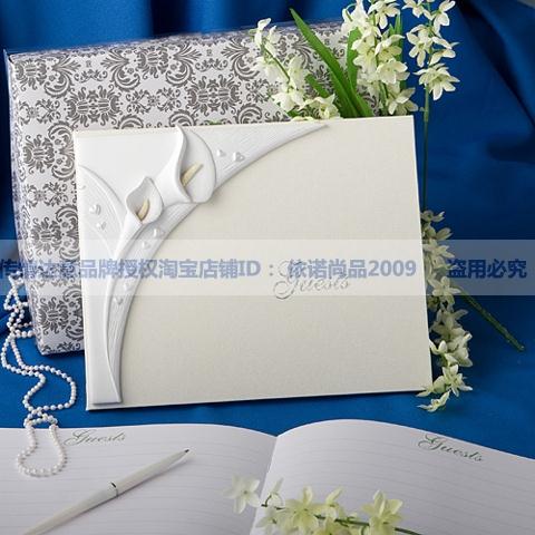 商务会议签到本结婚礼婚庆用品年会签名册礼金簿道具 马蹄莲百合 商务会议签到本结婚礼婚庆用品年会签名册礼金簿道具 马蹄莲百合