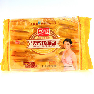  正品 盼盼 法式软面包 面包 300g 香蕉味 休闲零食 健康早餐