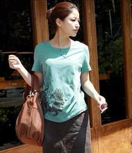 2010夏装新款专柜正品杭派女装哥弟风休闲圆领纯短袖针织T恤