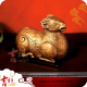 吉祥家现代中式摆件吉羊
