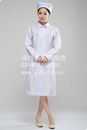 护士服 长袖 冬装 白色娃娃领医护工作服 护师 绣字印字 抗菌面料