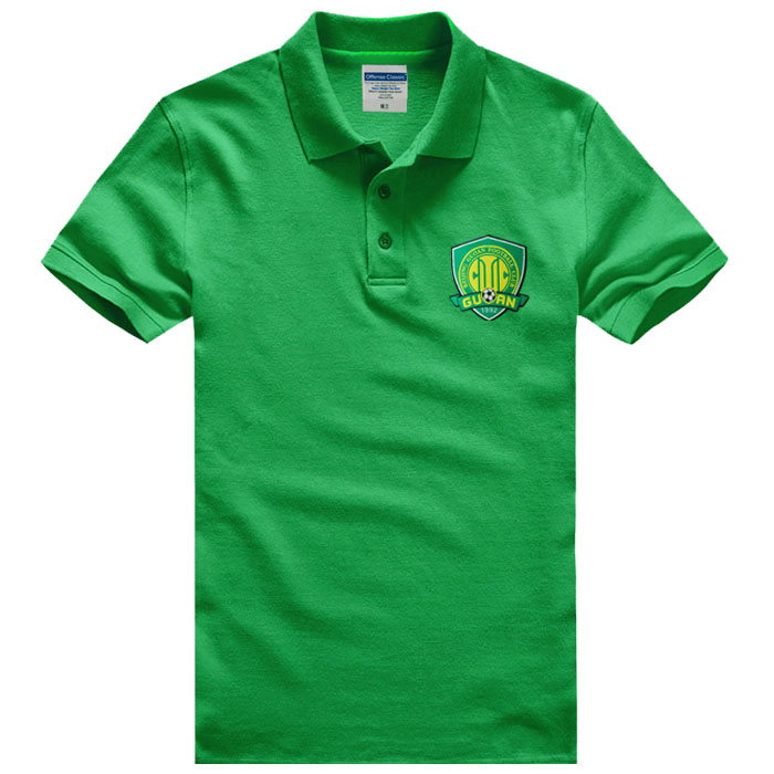 CSL中超 北京国安 球米服 足球队标 高档刺绣 